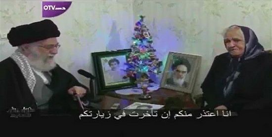 Իրանի հոգևոր առաջնորդը Սուրբ Ծննդյան տոնի առիթով այցելել է քրիստոնյա ընտանիքի