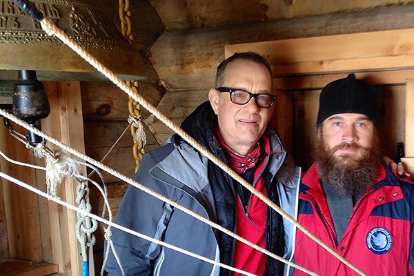 Թոմ Հենքսը Անտարկտիդայում  այցելել է ռուս ուղղափառ տաճար