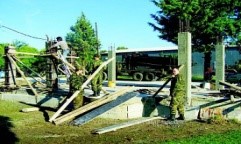 Հունական զորամասում տաճար են կառուցում